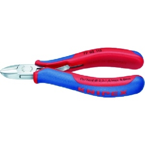 KNIPEX 115mm 精密用ニッパー 115mm 7702-115