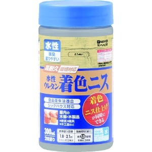 KANSAI 水性ウレタン着色ニス 300ML とうめい 水性ウレタン着色ニス 300ML とうめい 774-101-300