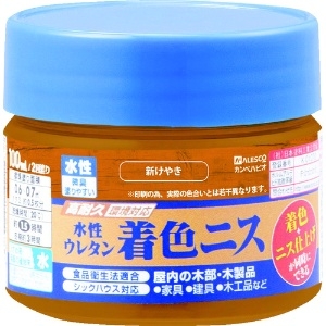 KANSAI 水性ウレタン着色ニス 100ML 新けやき 774-121-100