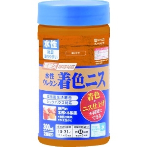 KANSAI 水性ウレタン着色ニス 300ML 新けやき 水性ウレタン着色ニス 300ML 新けやき 774-121-300