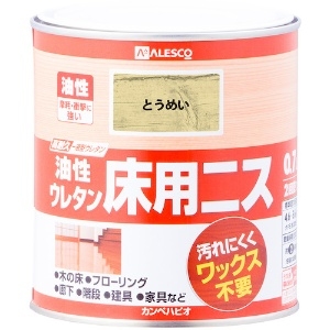 KANSAI 油性ウレタン床用ニス 0.7L とうめい 6缶入り 油性ウレタン床用ニス 0.7L とうめい 6缶入り 777-101-0.7_set