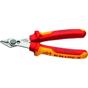 KNIPEX 絶縁スーパーニッパー 絶縁スーパーニッパー 7806-125