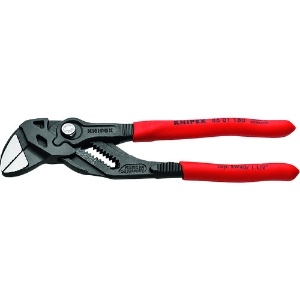 KNIPEX 【長期欠品中】プライヤーレンチ すべり止め付 180mm 8601-180