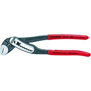 KNIPEX ウォーターポンププライヤー アリゲーター ソフトプラスチックハンドル 180mm 8801-180