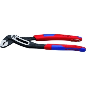 KNIPEX ウォーターポンププライヤー アリゲーター 落下防止付 コンフォートハンドル 250mm 8802-250TBK