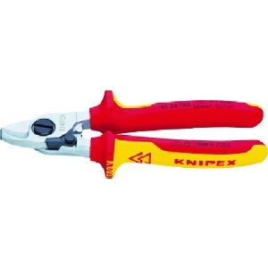 KNIPEX 9526-165 絶縁ケーブルカッター(バネ付)1000V 9526-165