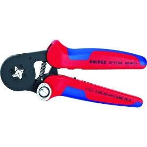 KNIPEX 9753-04 エンドスリーブ用自動調整圧着ペンチ 9753-04