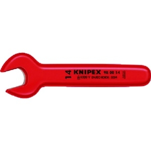 KNIPEX 絶縁片口スパナ 14mm 9800-14