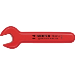 KNIPEX 絶縁片口スパナ 19mm 9800-19