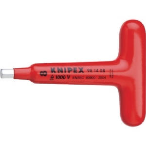 KNIPEX 絶縁1001VT型六角棒レンチ 6mm 9814-06