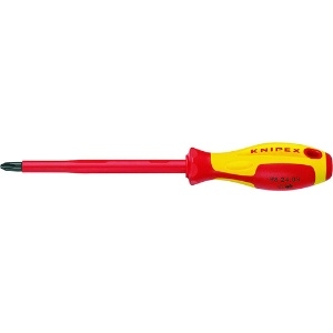 KNIPEX 9824-00 (+) 絶縁ドライバー 1000V 9824-00