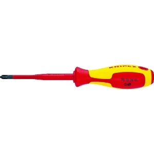 KNIPEX 1000V 絶縁ドライバー (+2)ポジドライブ型 9825-02SL