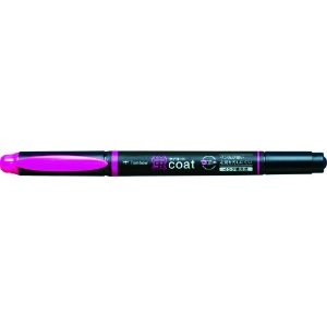 Tombow 蛍光マーカー蛍COAT 桃 WA-TC90