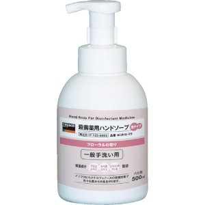 TRUSCO 殺菌薬用ハンドソープ 泡タイプ ボトル0.5L 殺菌薬用ハンドソープ 泡タイプ ボトル0.5L WUHS-05