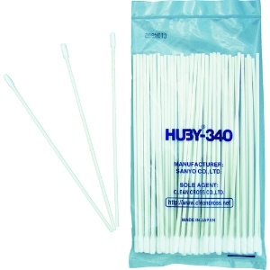 HUBY HUBY 工業用綿棒(先端筒型/モーターアッセイ)CA-010SP (50本入) HUBY 工業用綿棒(先端筒型/モーターアッセイ)CA-010SP (50本入) CA-010SP