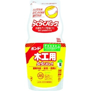 コニシ ボンド木工用 らくらくパック 1kg(ポリ袋) #40168 CH18-LLP1