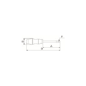 京セラインダストリアルツールズ 部品 トルクスレンチ(ドライバータイプ) DT-8