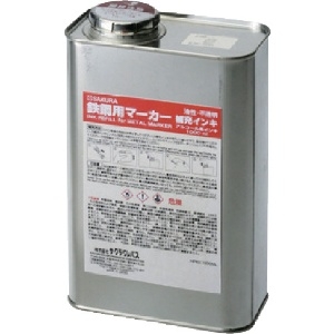 サクラ 鉄鋼用マーカー補充インキ 赤 HPKK1000ML-19R