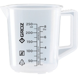 GROZ オイル用ビーカー 250ML JUG/250G