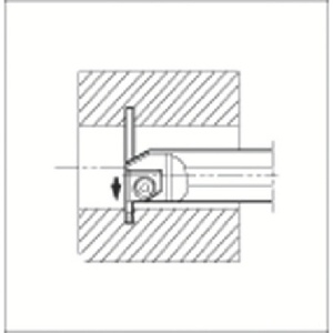 京セラ:京セラ 溝入れ・突っ切り用ホルダ KGD KGDL2020K-2T17 型式