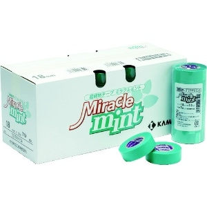 カモ井 マスキングテープ 壁紙・石膏ボード用(8巻入) MIRACLEMINTJAN-15