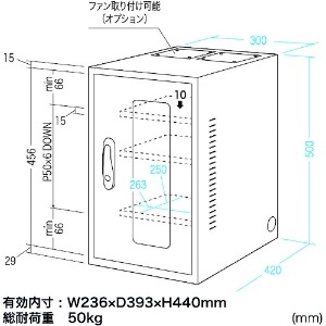 SANWA 防塵収納ボックス 防塵収納ボックス MR-FAKBOX300 画像2