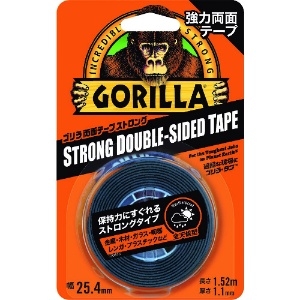 KURE 強力両面テープ ゴリラ両面テープ ストロング 25.4mm×1.52m×厚さ1.1mm NO1779