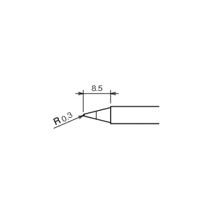 グット 替こて先 B (1本=1PK) RX-80HRT-B