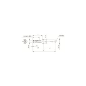 京セラインダストリアルツールズ マジックドリル用ホルダ SF-DRC 加工深さ3×DC SF25-DRC180M-3