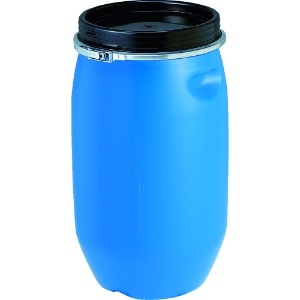 サンコー プラスチックドラムオープンタイプ 850005 PDO25L-1ブルー SKPDO-25L-1-BL