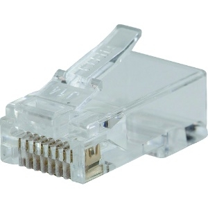 KLEIN Pass-Thruモジュラープラグ RJ45 CAT6(10個入り) Pass-Thruモジュラープラグ RJ45 CAT6(10個入り) VDV826729A