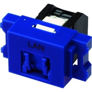 Cat5e RJ45モジュラージャック+JISプレート用アダプタセット VOL-5OCBZL-BLL