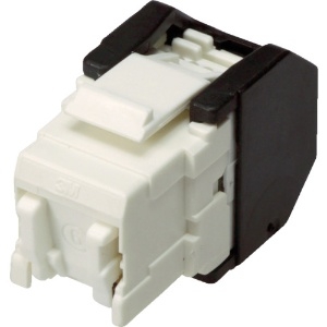 Cat6 RJ45モジュラージャック ツールレスタイプ 白 VOL-OCK6-U