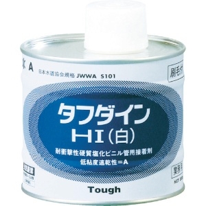 クボタケミックス 塩ビ用接着剤 タフダインHI白 1KG WHITE1KG