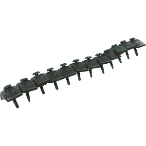 ダイドーハント ポリカ連結波板ビス 12本X8連(96本入) 4.2X25mm ブロンズ 鉄下地 00045957