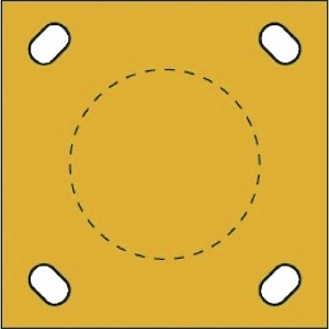 セーフラン スチールボラード 1057mm スチールボラード 1057mm 11214 画像3