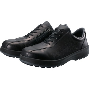 耐滑・軽量3層底安全短靴8512黒C付 26.5cm 8512C-265