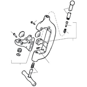 RIDGID D-581-X スクリューハンドル F/44-S 33515