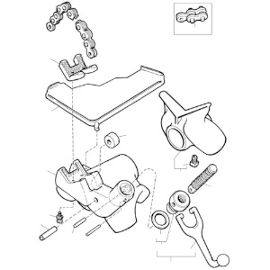 RIDGID(リジッド) E-1583-X チェーンアッセン F/S-4A.S-6A 32180 1点-