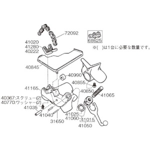 RIDGID E-1712 セットスクリュー 1/2-3/4 40855