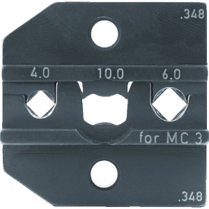 RENNSTEIG 圧着ダイス 624-348 MC3 4.0-6.0 624-348-3-0