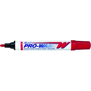 LACO Markal 工業用マーカー「PRO WASH」 赤 97032