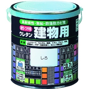 ロック 油性ウレタン建物用 しろ 0.7L 油性ウレタン建物用 しろ 0.7L H06-0203