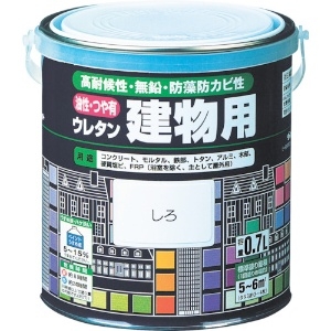 ロック 油性ウレタン建物用 しろ 1.6L H06-0203