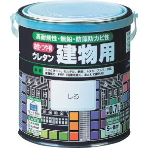 ロック 油性ウレタン建物用 くろ 0.7L H06-1611