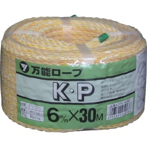 ユタカメイク ロープ KPロープ万能パック 6φ×30m KPN630