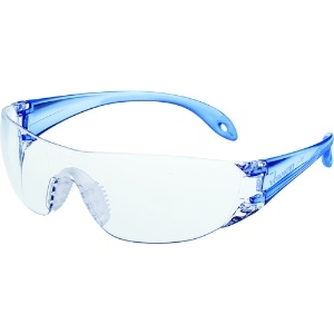 YAMAMOTO 一眼型セーフティグラス レンズ色クリア テンプルカラーブルー JIS規格品 LF-101