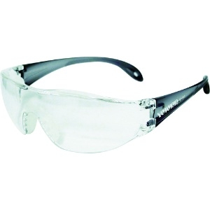 YAMAMOTO 一眼型セーフティグラス レンズ色クリア テンプルカラーグレー JIS規格品 LF-302