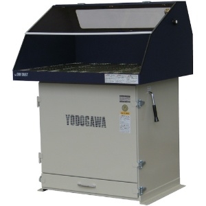 淀川電機 集塵装置付作業台 YESシリーズ(鉄製フード仕様)三相200V (0.75kW) 50Hz YES75EVD