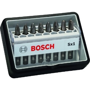 BOSCH 8pドライバービットセットPh 2607002556